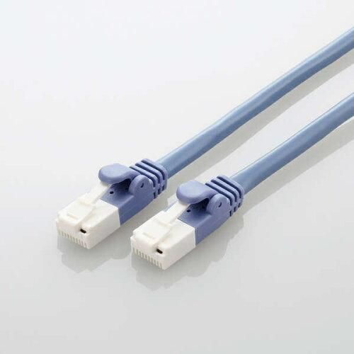 【新品・2営業日で発送】ELECOM エレコム LANケーブル CAT5e準拠 EU RoHS指令準拠 爪折れ防止 簡易パッケージ仕様 3m ブルー 10個セット ／ LD-CTT／BU3／RS1