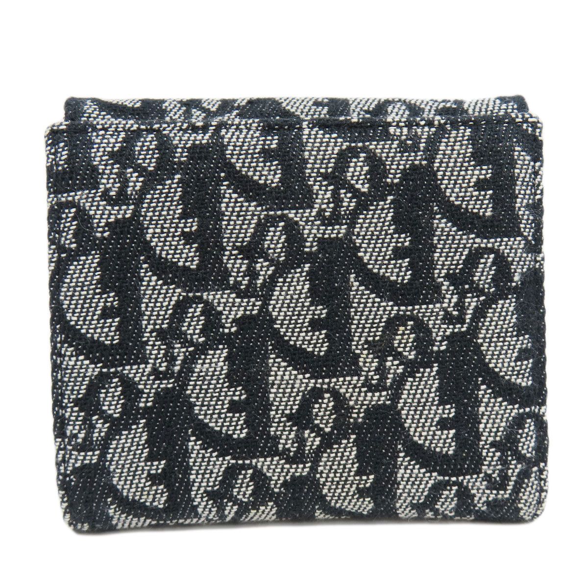 Cristian Dior サドル トロッター 二つ折り財布 CHRISTIAN DIOR クリスチャンディオール サドル トロッター柄 二つ折り