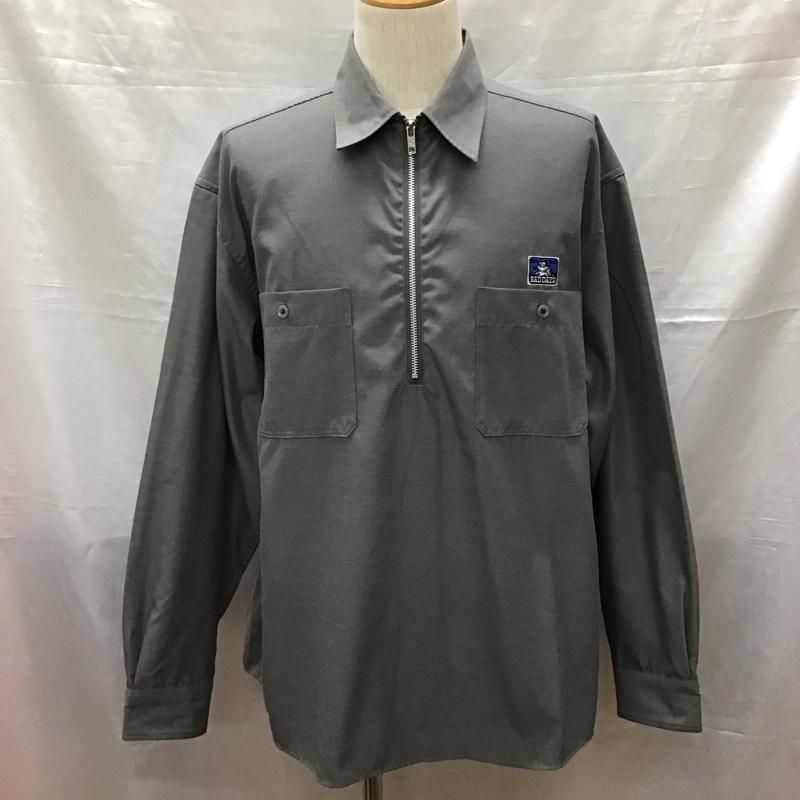 RADIALL ラディアル シャツ、ブラウス 長袖 rad-24aw-sh002 HALF ZIP SHIRT L/S