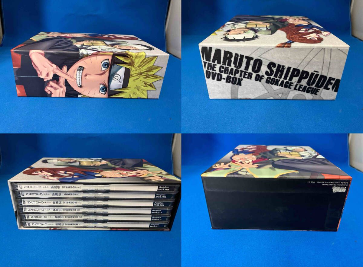 DVD 【※※※】[全6巻セット]NARUTO-ナルト-疾風伝 五影集結の