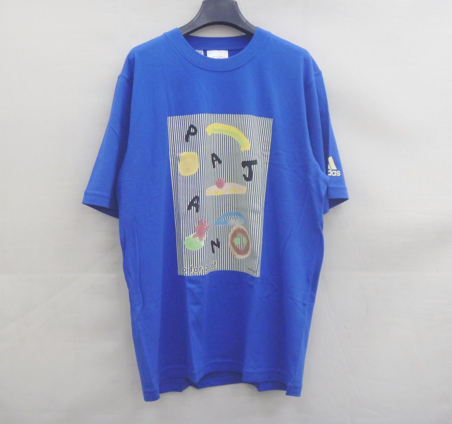 26新品・未使用 adidas サッカー 日本代表 応援Tシャツ Go For 2006 