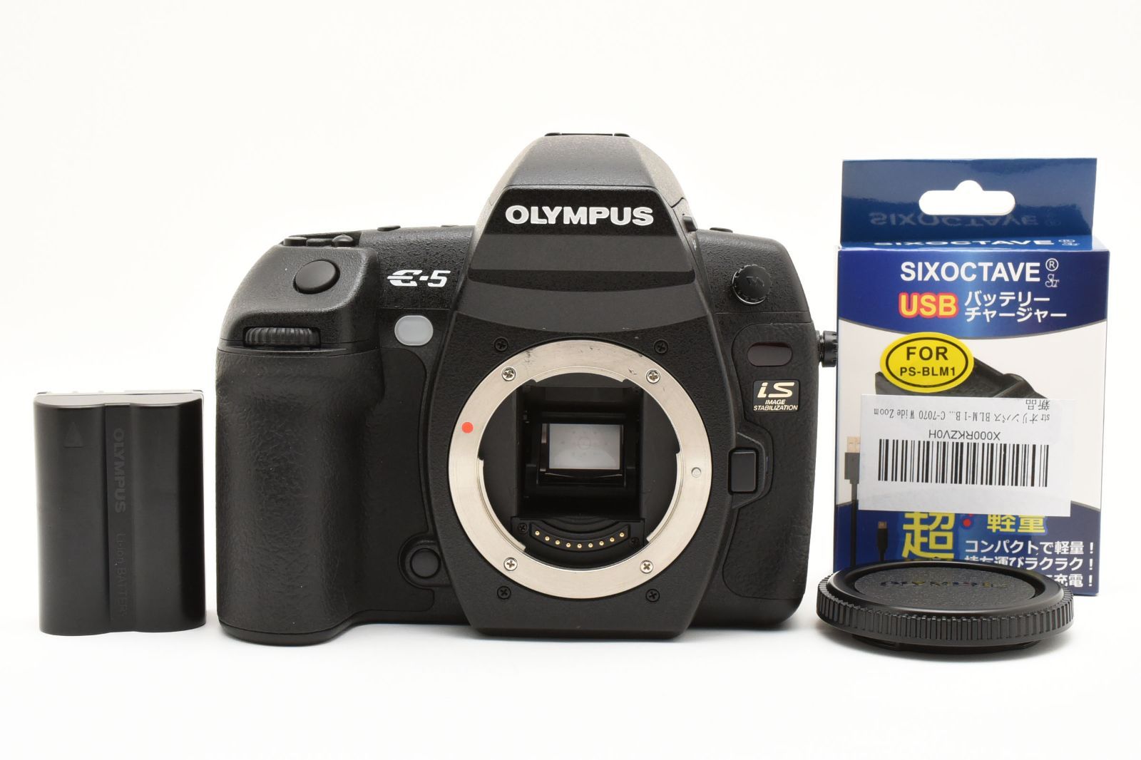 ■完動品 OLYMPUS E-5 デジタル一眼レフ　ショット数4993 □完動品 OLYMPUS E-5 デジタル一眼レフ ショット数4993