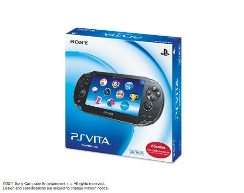 PlayStation Vita (プレイステーション ヴィータ) 3G/Wi‐Fiモデル クリスタル・ブラック (初回