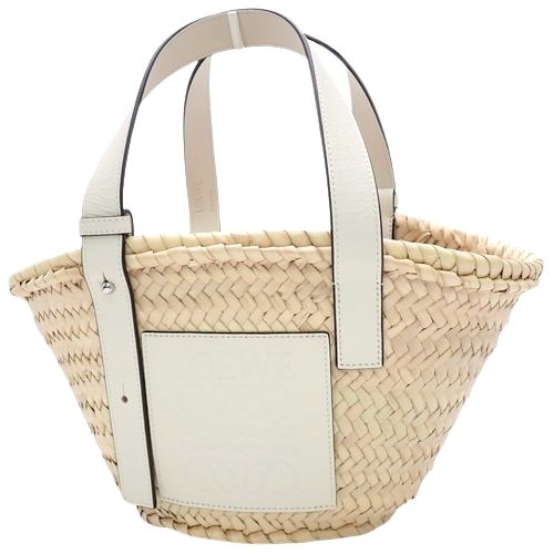 LOEWE(ロエベ) Baskets バスケットバッグ スモール トートバッグ ...