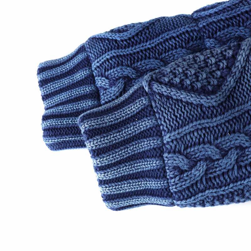 DUFFER Indigo ダファー 藍染め ダウンジャケット Mサイズ DUFFER Indigo ダファー 藍染め ダウンジャケット 状態良