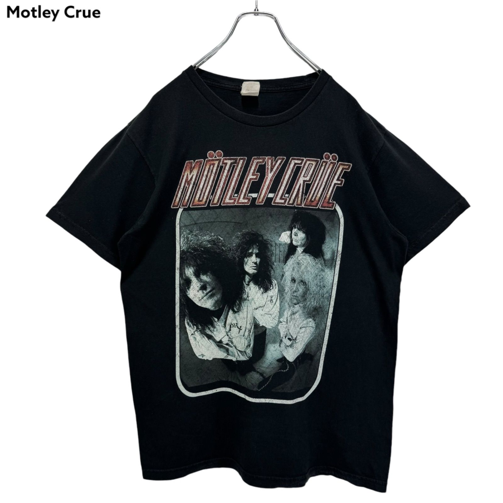 Motley Crue Print T-shirt Tee モトリークルー TOUR Tシャツ メタル