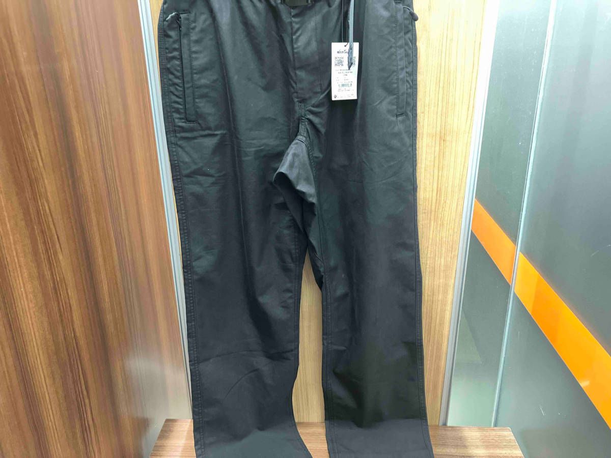【未使用タグ付】WILD THINGS／WASHED TWILL STRAIGHT PANTS／ロングパンツ／ブラック／WT23149AD／サイズL／メンズ