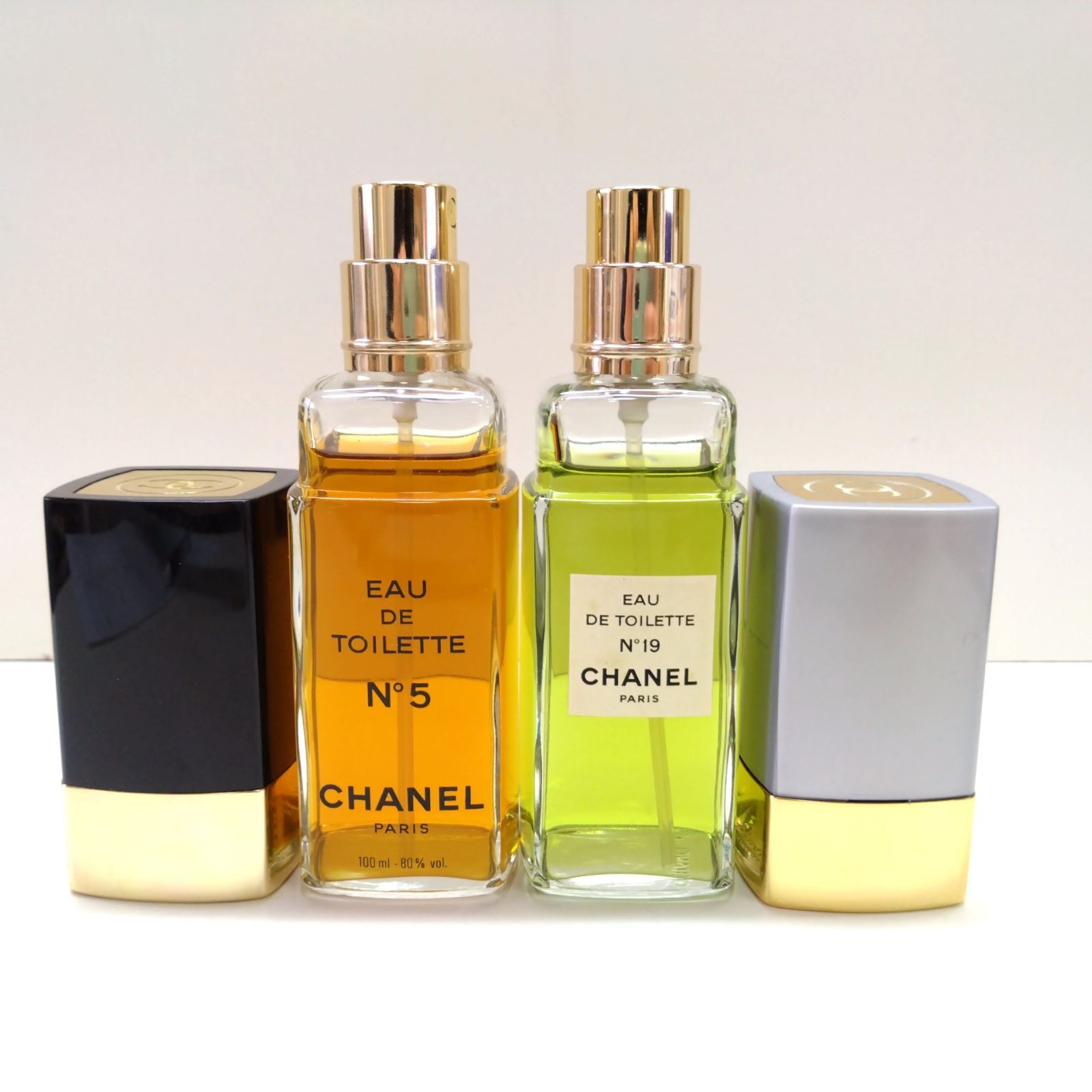 1125 CHANEL シャネル N°5 N°19 オードトワレ 香水 100ml セット 