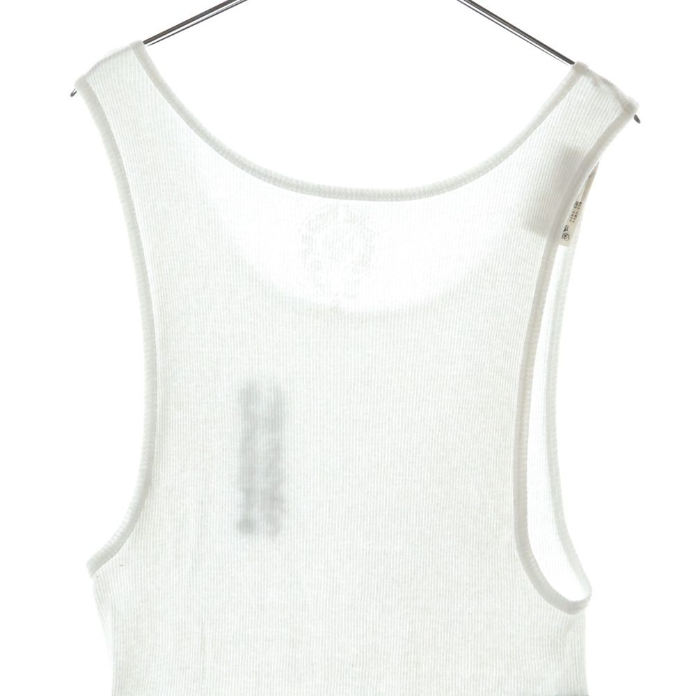 【T】クロムハーツサイドロゴタンクトップブラック Lサイズ CHROME HEARTS (クロムハーツ) Vertical Side Logo Tank Top