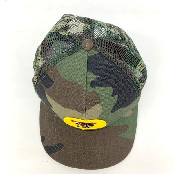 supreme メッシュキャップ　カモ柄 Supreme - SUPREME New Era コラボキャップ 迷彩 メッシュ