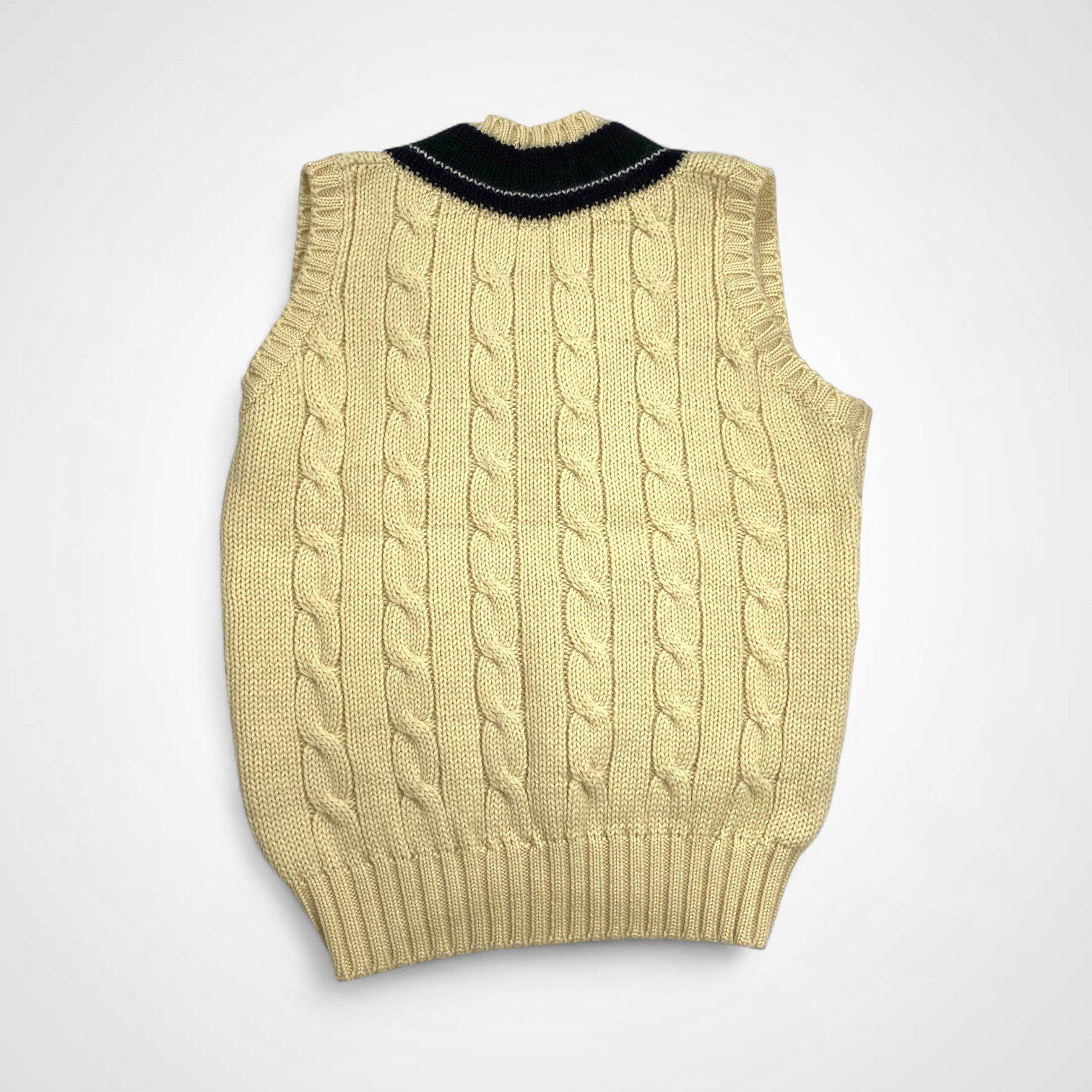 90s Polo by Ralph Lauren / ヴィンテージ チルデンニットベスト SIZE