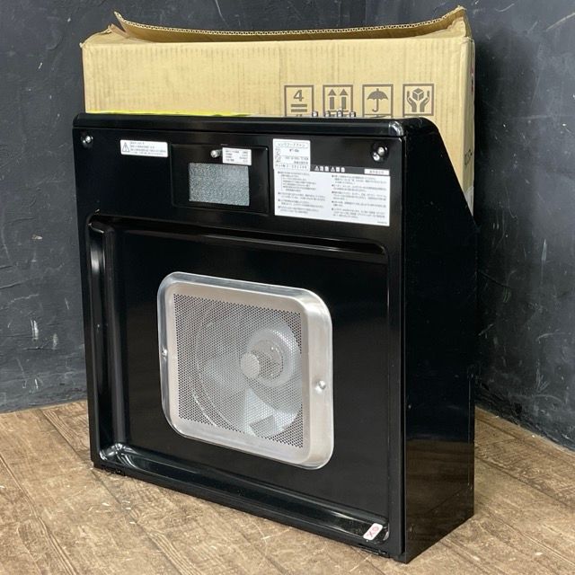 レンジフード ♥ WATANABE ワタナベ 浅型 平型フード ターボファン WFT-60A ブラック 住宅設備 リフォーム 600mm 2021年製| 514165