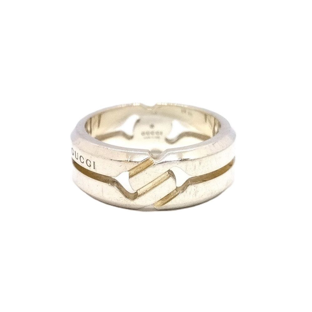 グッチ GUCCI ノット インフィニティ リング 指輪 約10号 SV925