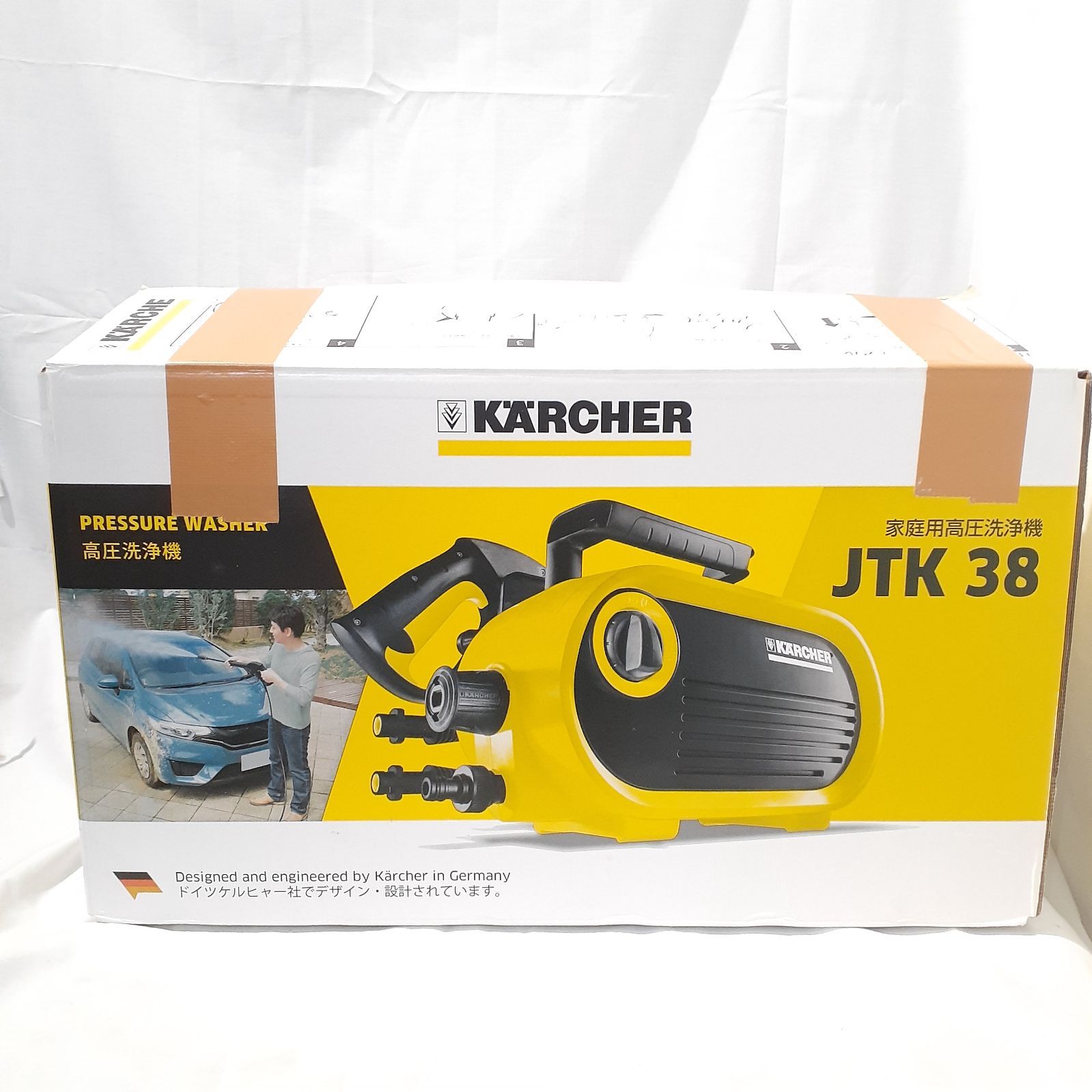 KARCHER ケルヒャー 家庭用高圧洗浄機 JTK38 高圧洗浄機 【通電