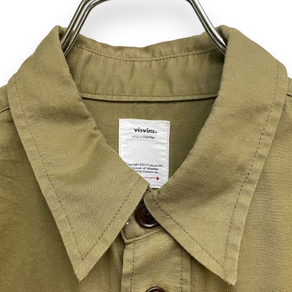 VISVIM 19SS USM ALBACORE SHIRT L/S COLLAGE 長袖シャツ サイズ1