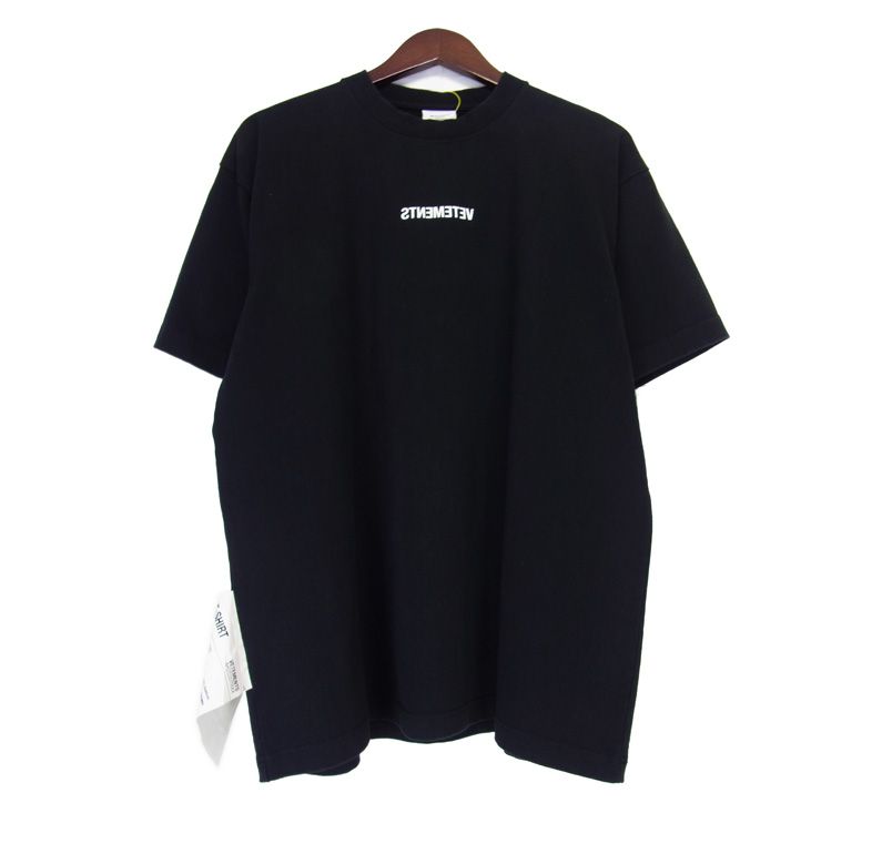 ヴェトモン VETEMENTS □ 19AW 【 UAH20TR613 】 フロント ロゴ プリント 半袖 Tシャツ w16007 - メルカリ