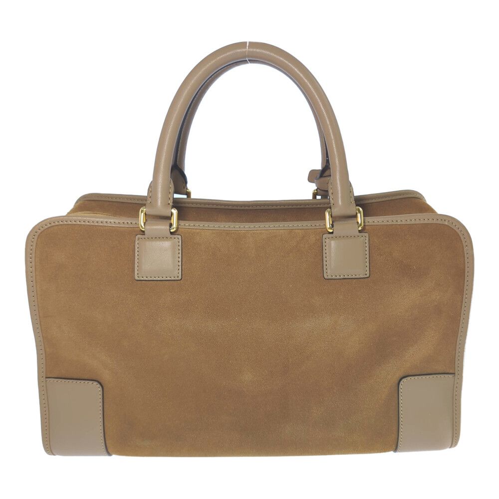 【SALE／55%OFF】 ロエベ ブラウン オールレザー ボストンバッグ LOEWE バッグ