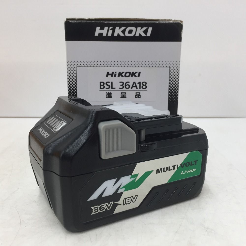 HiKOKI ハイコーキ マルチボルト 36V-2.5Ah 18V-5.0Ah Li-ionバッテリ リチウムイオン電池 BSL36A18 未使用品  - メルカリ