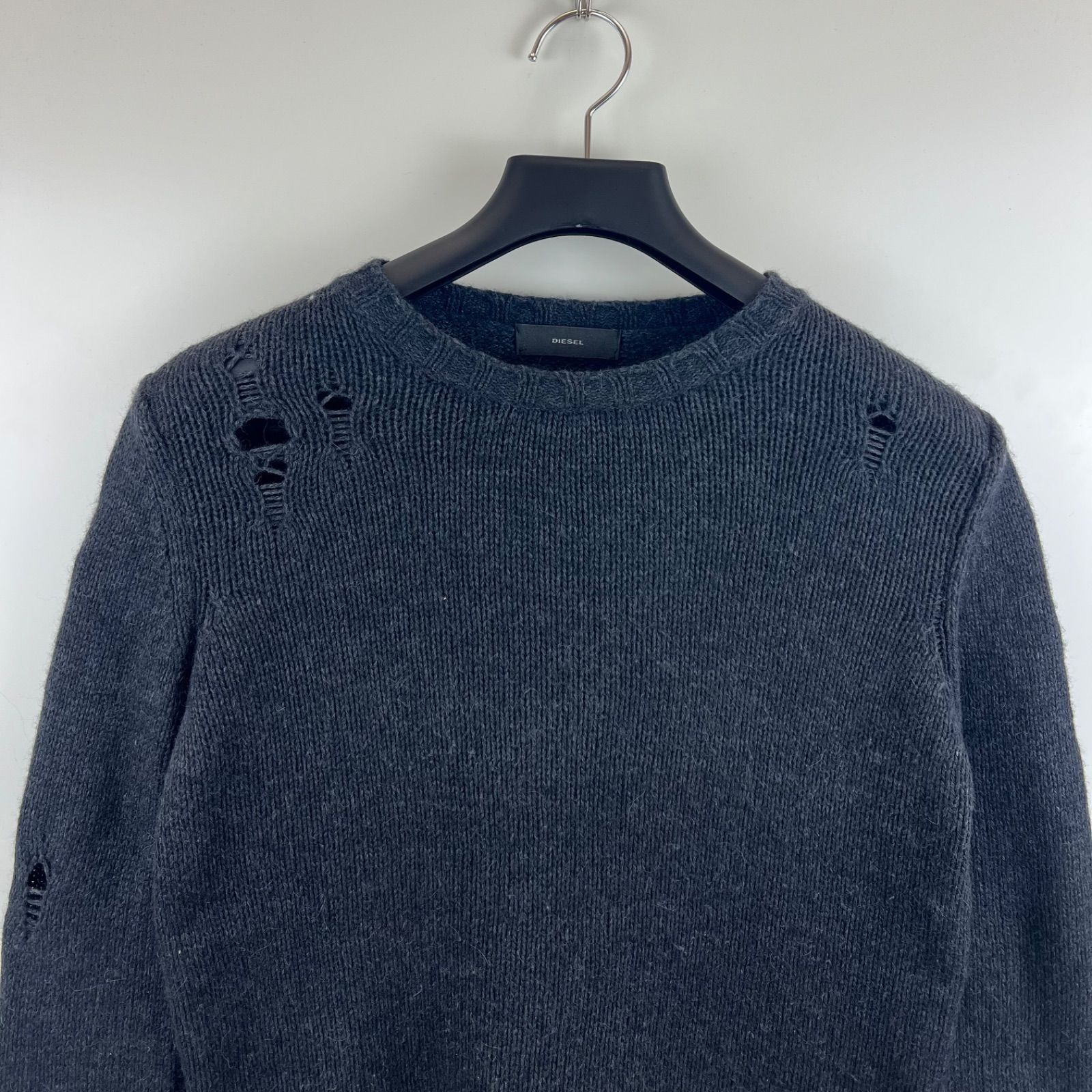 DIESEL y2k style grunge knit sweater XS ディーゼル グランジニット