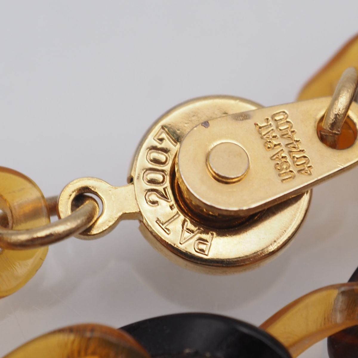 H028 鼈甲 べっ甲 ネックレス チェーン デザイン - メルカリ