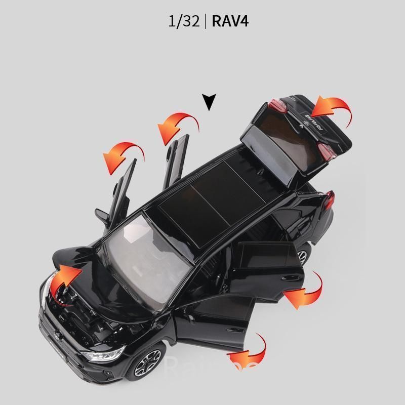トヨタ - トヨタ　RAV4　ミニカー 楽天市場】ミニカー 1/24 トヨタ RAV4 銀色 Toyota Rav4 Hybrid
