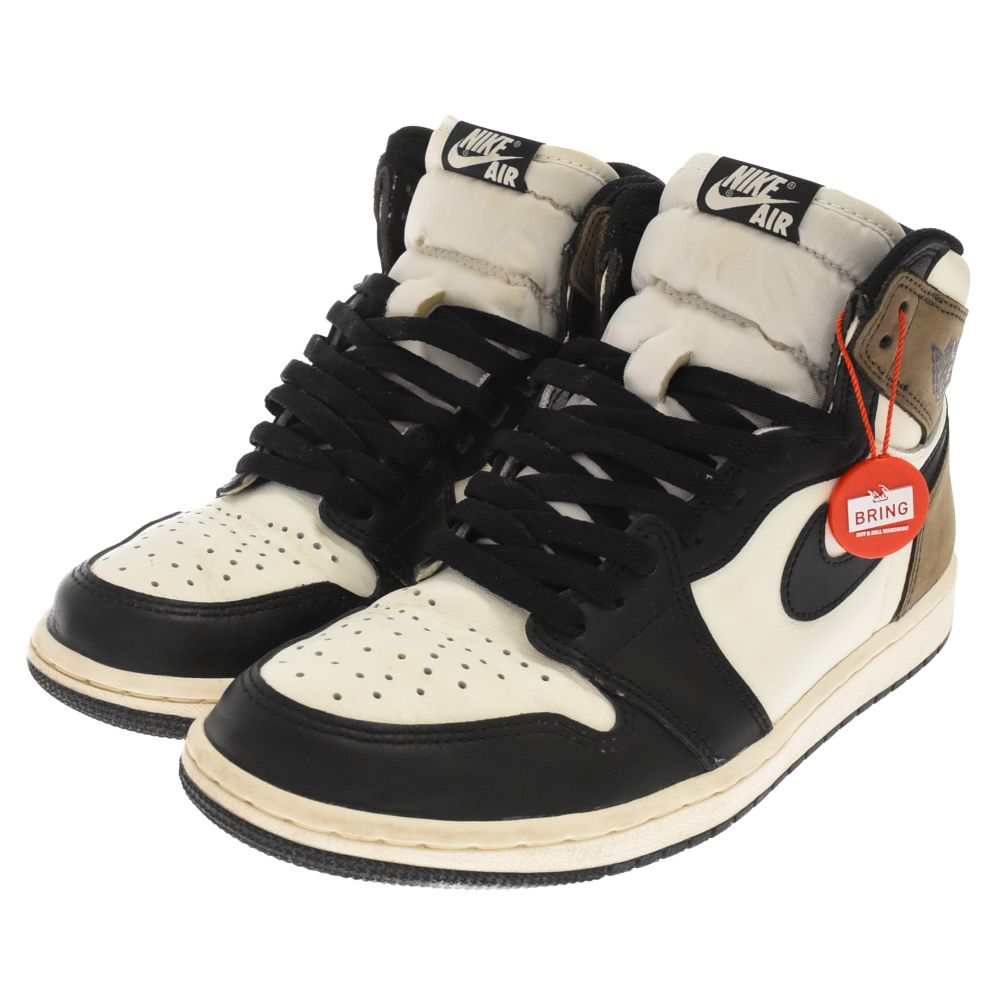 NIKE (ナイキ) AIR JORDAN 1 RETRO HIGH OG DARK MOCHA エアジョーダン1 レトロ ハイカットスニーカー  シューズ ダークモカ ブラウン U8/26cm 555088-105 - メルカリ