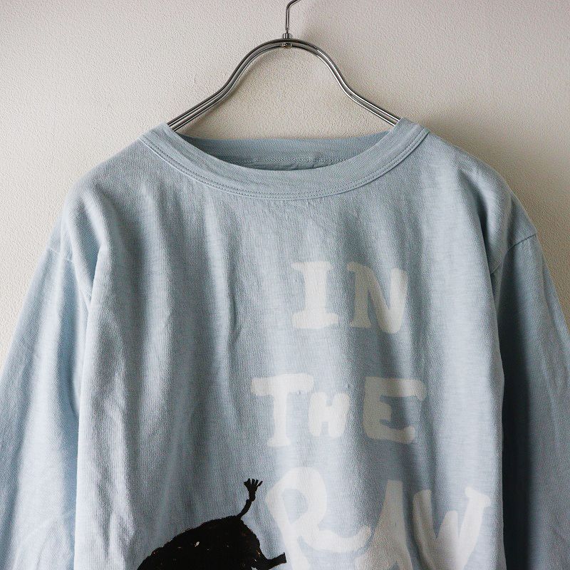 RAWベタッチプリントの908Tシャツ 2