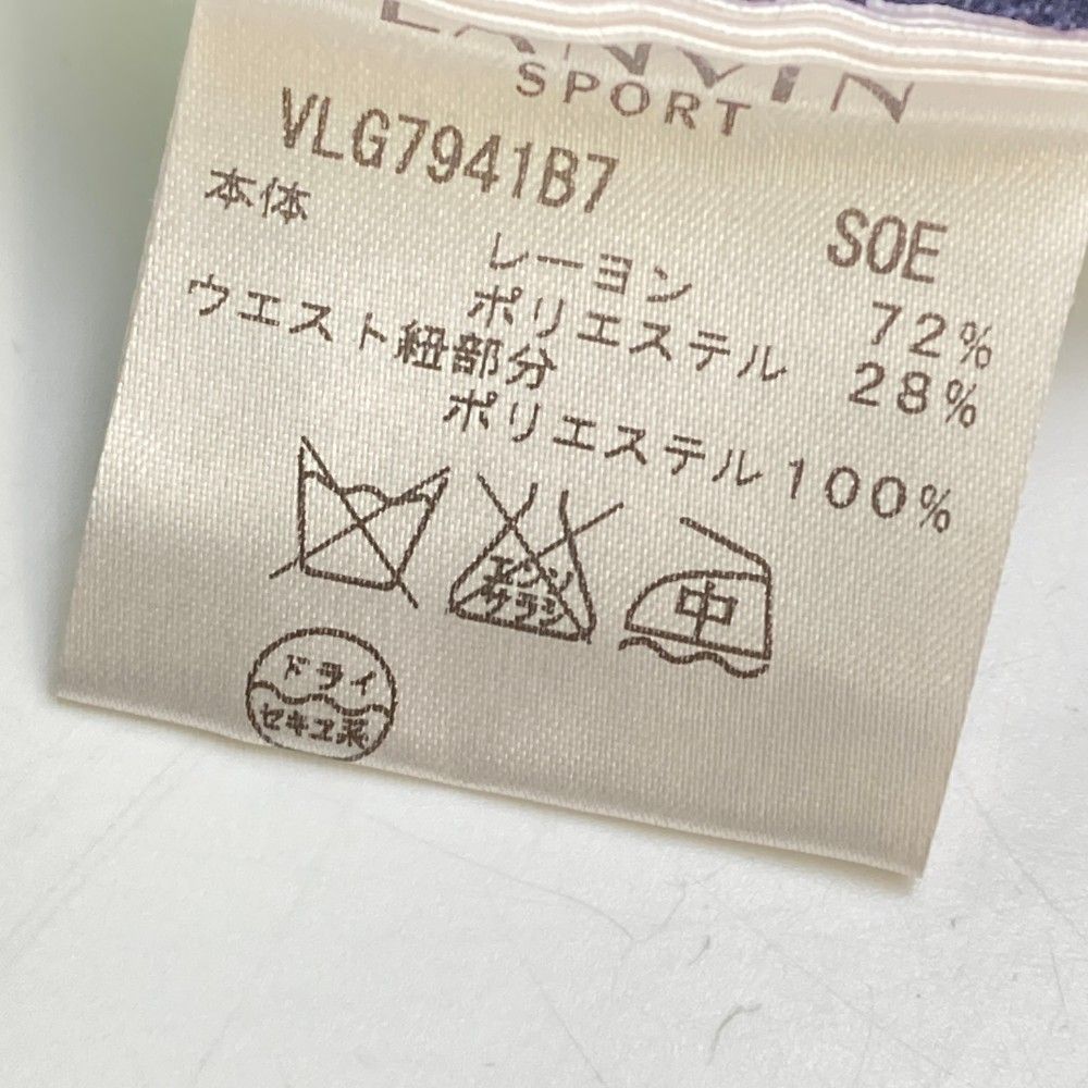 LANVIN - 新品38 ランバン スポール lanvin sport ニットワンピース サイズ：38 LANVIN SPORT ランバン スポール ハイネック 長袖