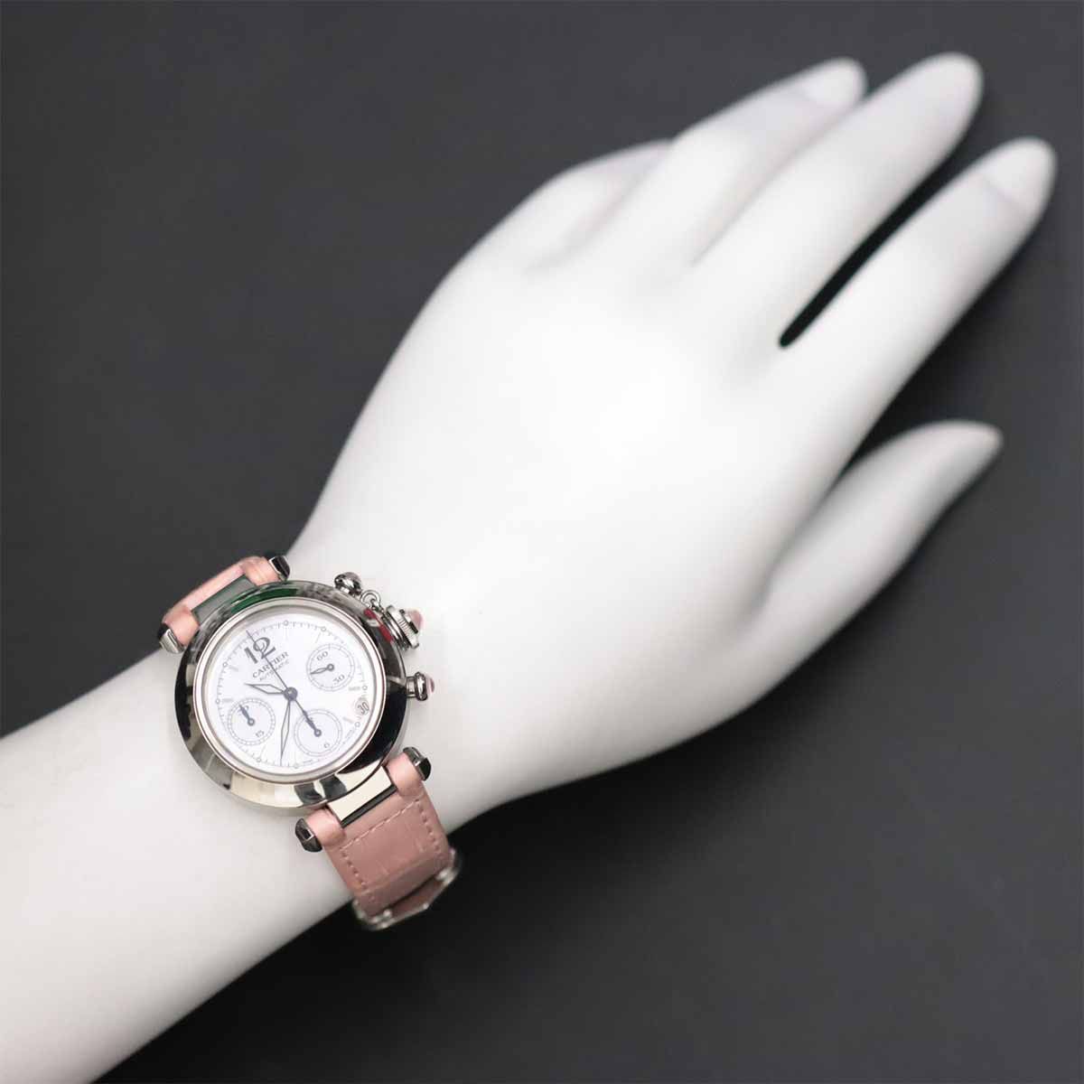 カルティエ Cartier パシャC クロノグラフ W3106599 2003年クリスマス 