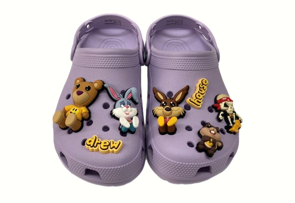 drew crocs ライトパープル 25センチ