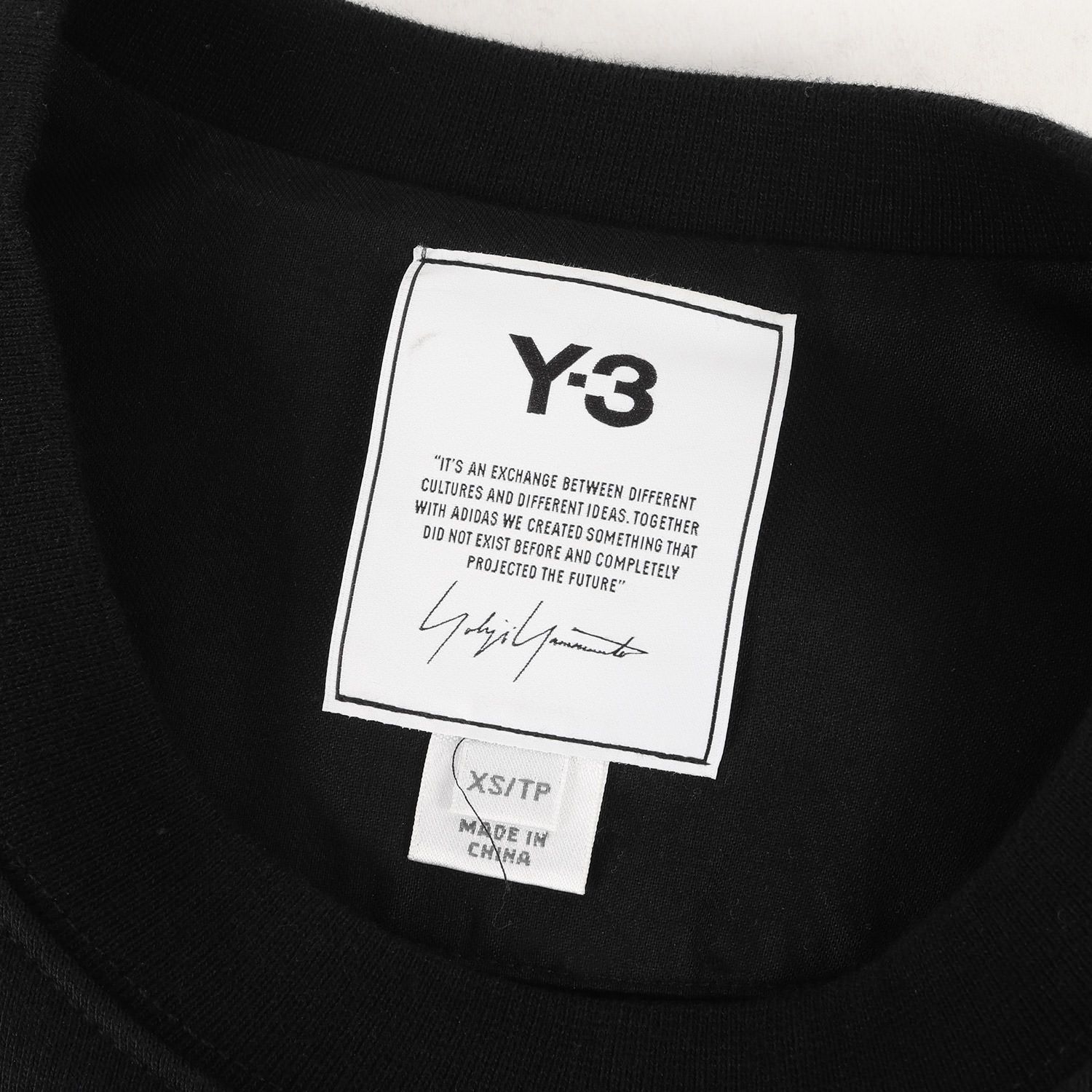 Y-3 ワイスリー スウェット サイズ:XS 20SS クラシック バックロゴ クルーネック スウェットシャツ CLASSIC BACK LOGO  CREW SWEATSHIRT FN3371 トップス トレーナー プルオーバー 裏毛 ブラック【メンズ】