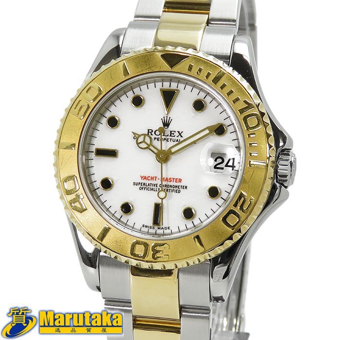 【特典有】Caline STACK ATTACK 【美品】 ロレックス】ヨットマスター SS YG 168623 A番 1999年 OH済