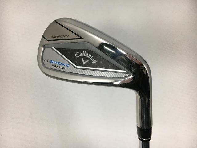 【中古ゴルフクラブ】【美品】(6本セット)キャロウェイ PARADYM (パラダイム) Ai SMOKE MAX FAST アイアン 2024 (日本仕様) NSプロ 850GH neo 6～9.P.A【14日間返品OK】