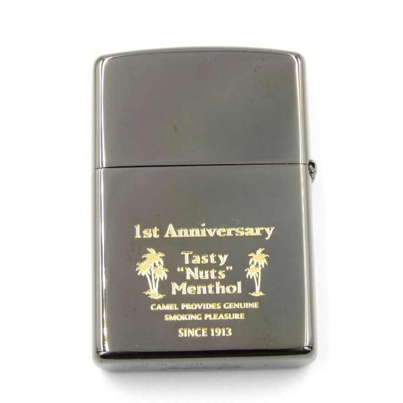 未使用 ZIPPO ジッポー CAMEL NUTTY MENTHOL KING SIZE キャメル 1ST