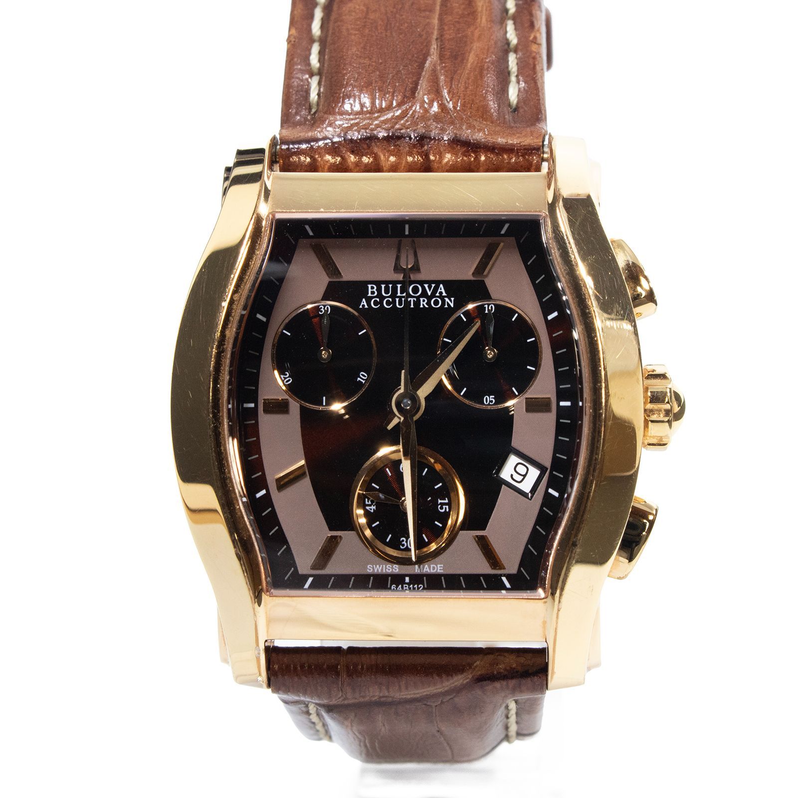 送料無料 稼働品 BULOVA ブローバ 腕時計 メンズ クオーツ
