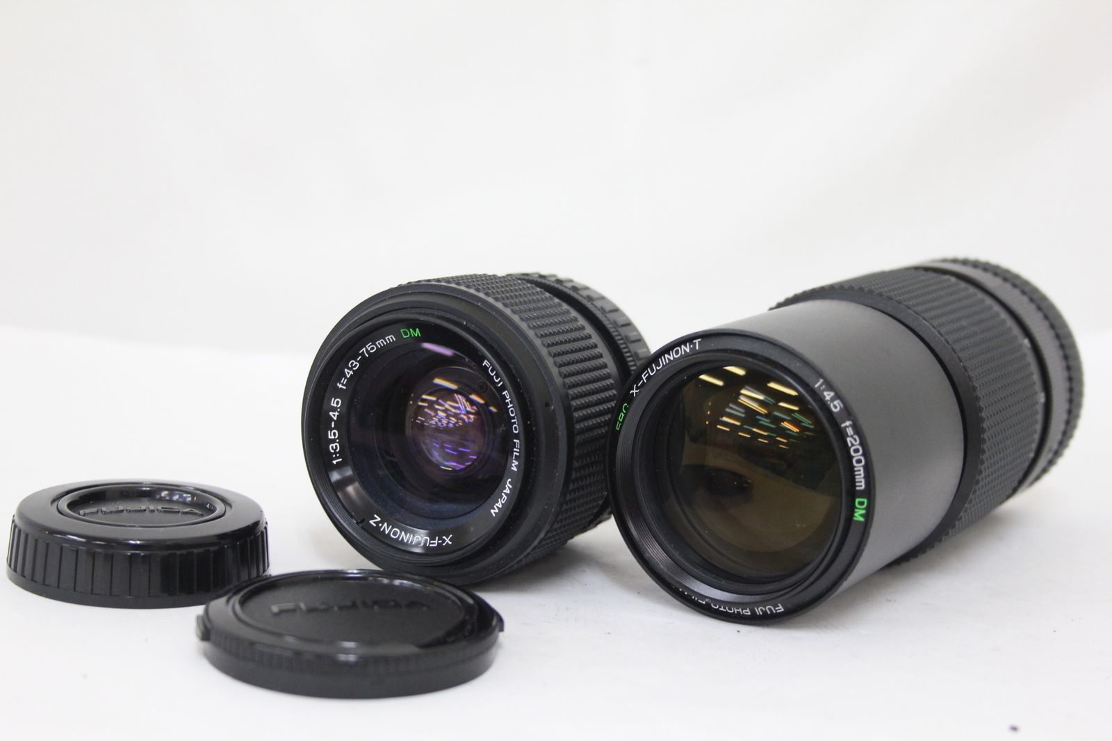 返品保証 レンズ2点まとめ フジフィルム Fujifilm EBC X-Fujinon.T 200mm F4.5 DM X-Fujinon.Z 43-75mm F3.5-4.5 レンズ M5150