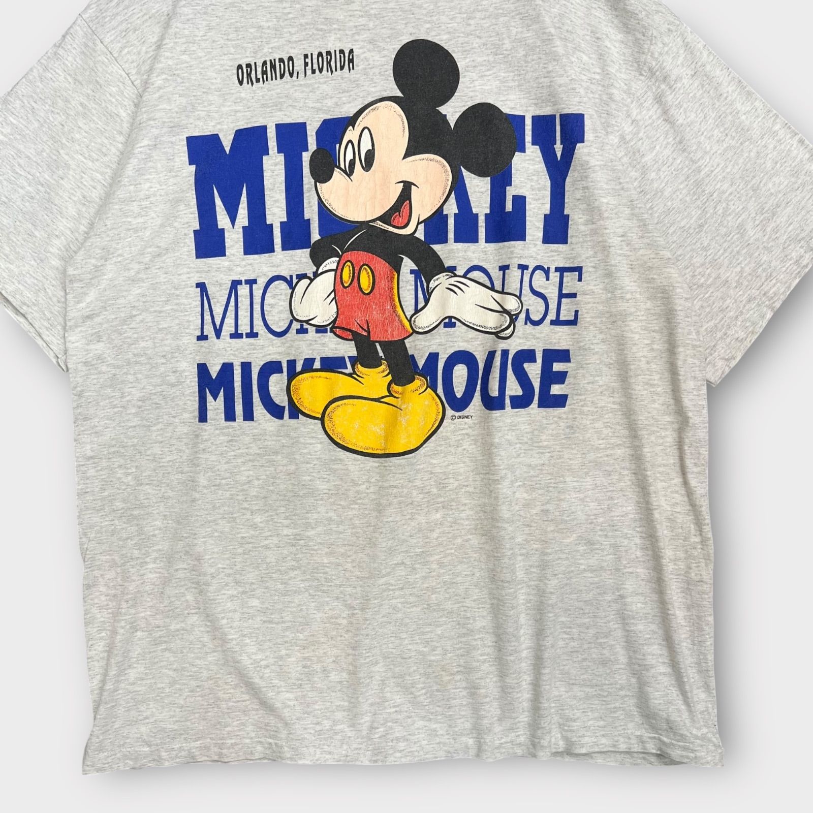 Disney Vintage Mickey Mouse 90s キャラクターTシャツ ディズニー 
