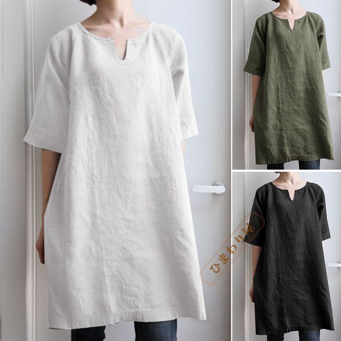 ゆるっとワンピース レディース 40代 秋 トップス ロングシャツ チュニック ゆったり 体型カバー シャツワンピース 長袖 レース 刺繍 ブラウス 大きいサイズ ゆるっとワンピース レディース 40代 秋 トップス ロングシャツ