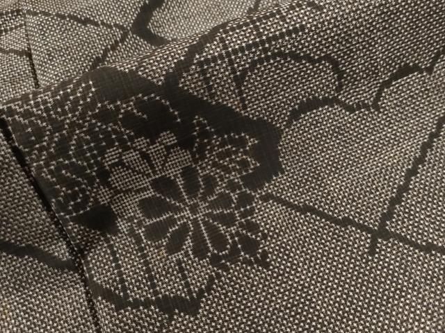 平和屋着物○本場大島紬 7マルキ 吉祥草花文 正絹 逸品 CAAW7666yc