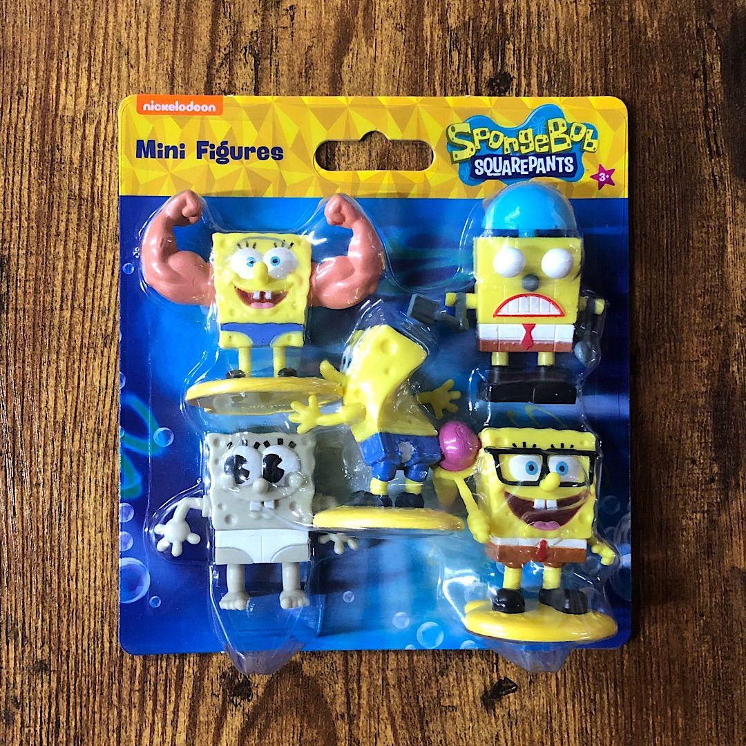 スポンジボブ ブリスターパック 5Pセット Sponge Bob アメリカン雑貨
