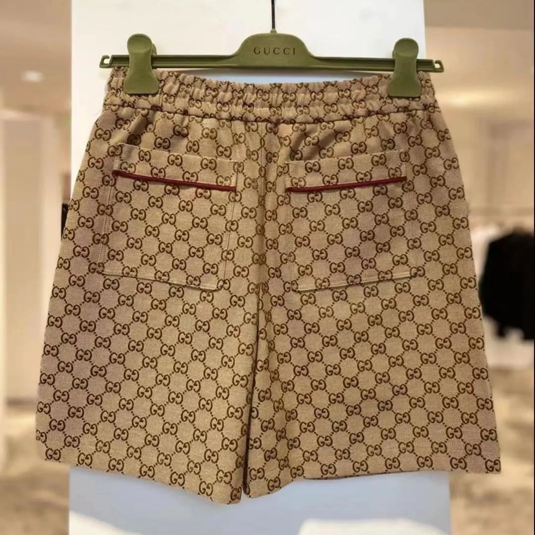 ☆年始特別セール品 新品未使用 グッチ×ノースフェイス GG柄ショート 