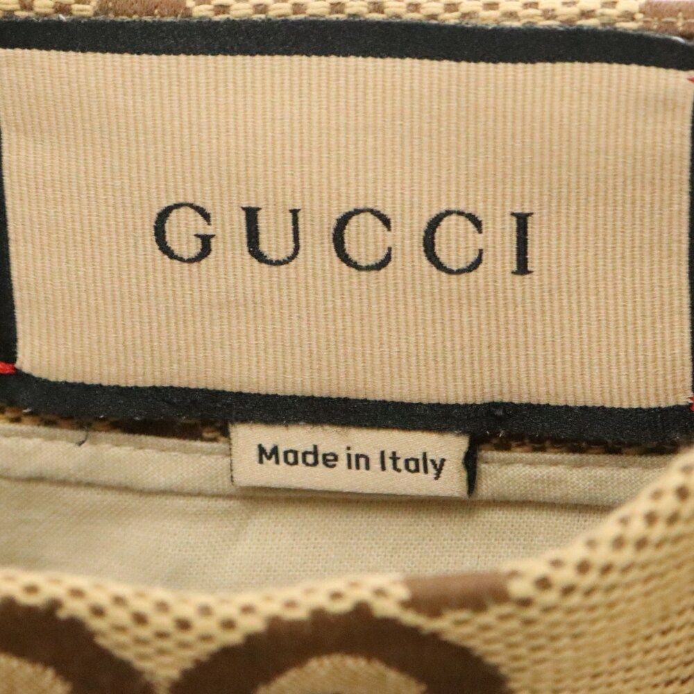 GUCCI (グッチ) ジャンボGGキャンバス ハーフパンツ 673181 ZAHT6