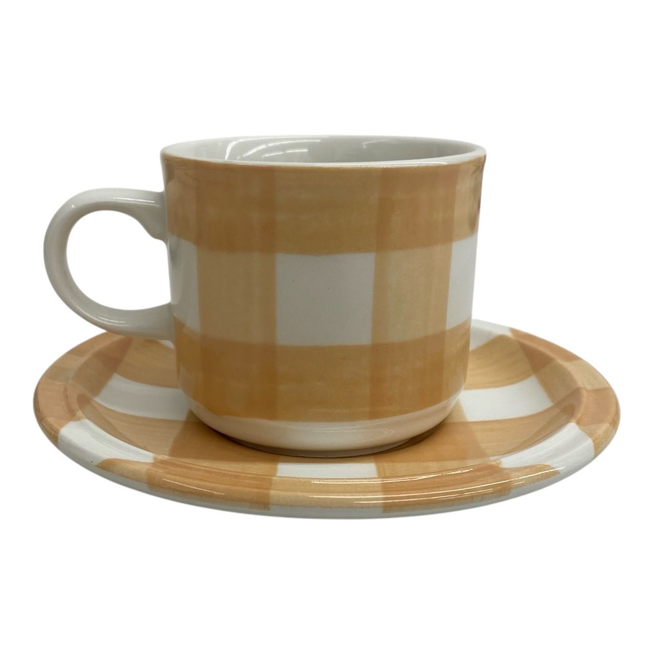 GRINDLEY CAROLINA CHECKS カップ＆ソーサー イギリス製 4点セット