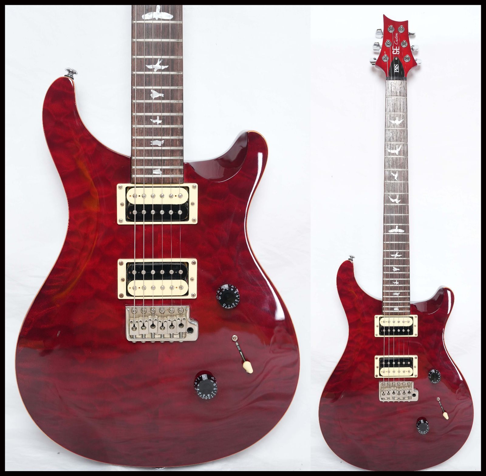 ☆PRS☆SE Custom 24 Black Cherry 美品 ラウンドトップ☆ - メルカリ