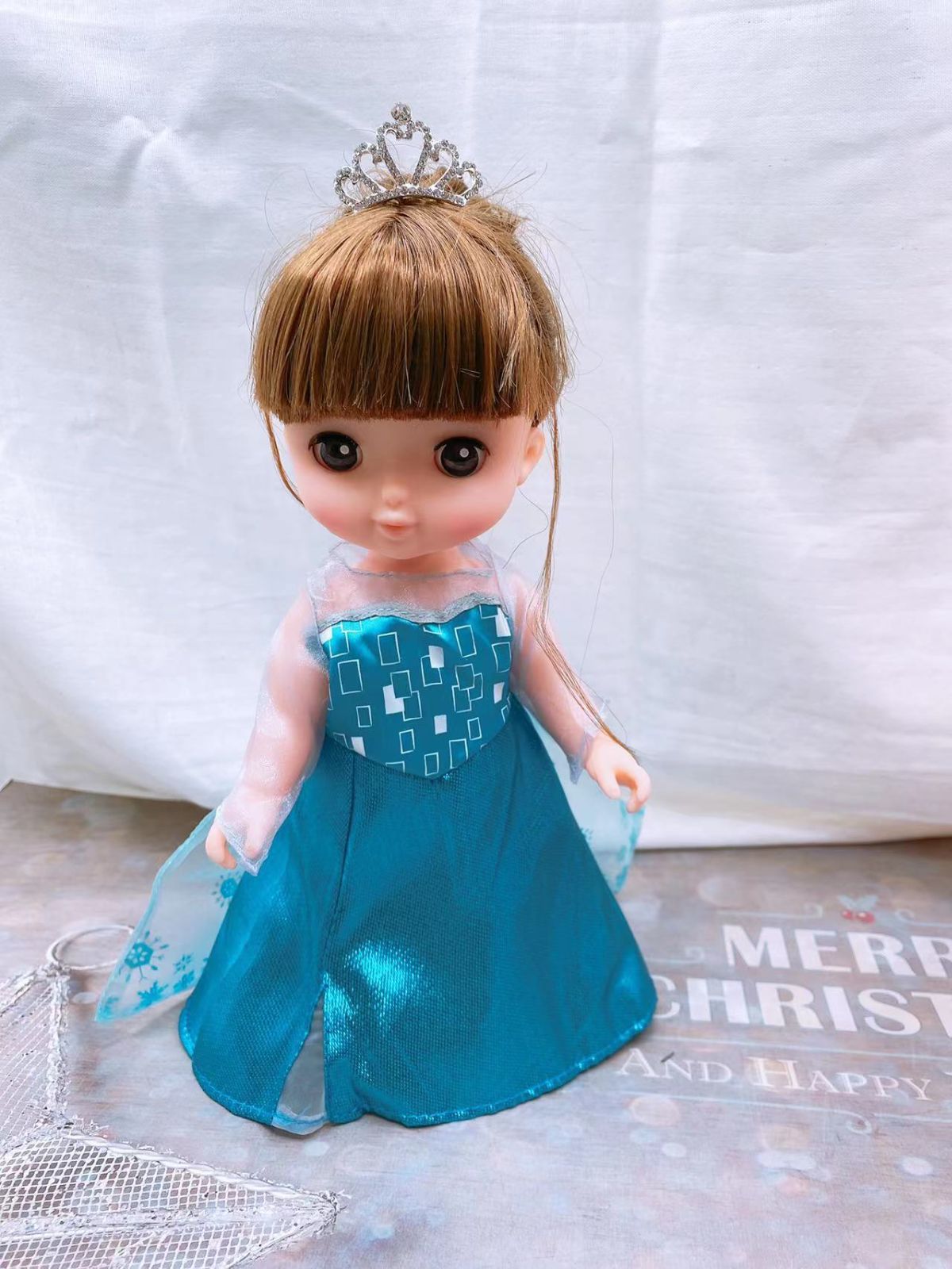 ソランちゃん　メルちゃん　クラシカルドレスセット　専用 メルちゃん服 ソランちゃん服 プリンセスドレス 可愛い2点セット