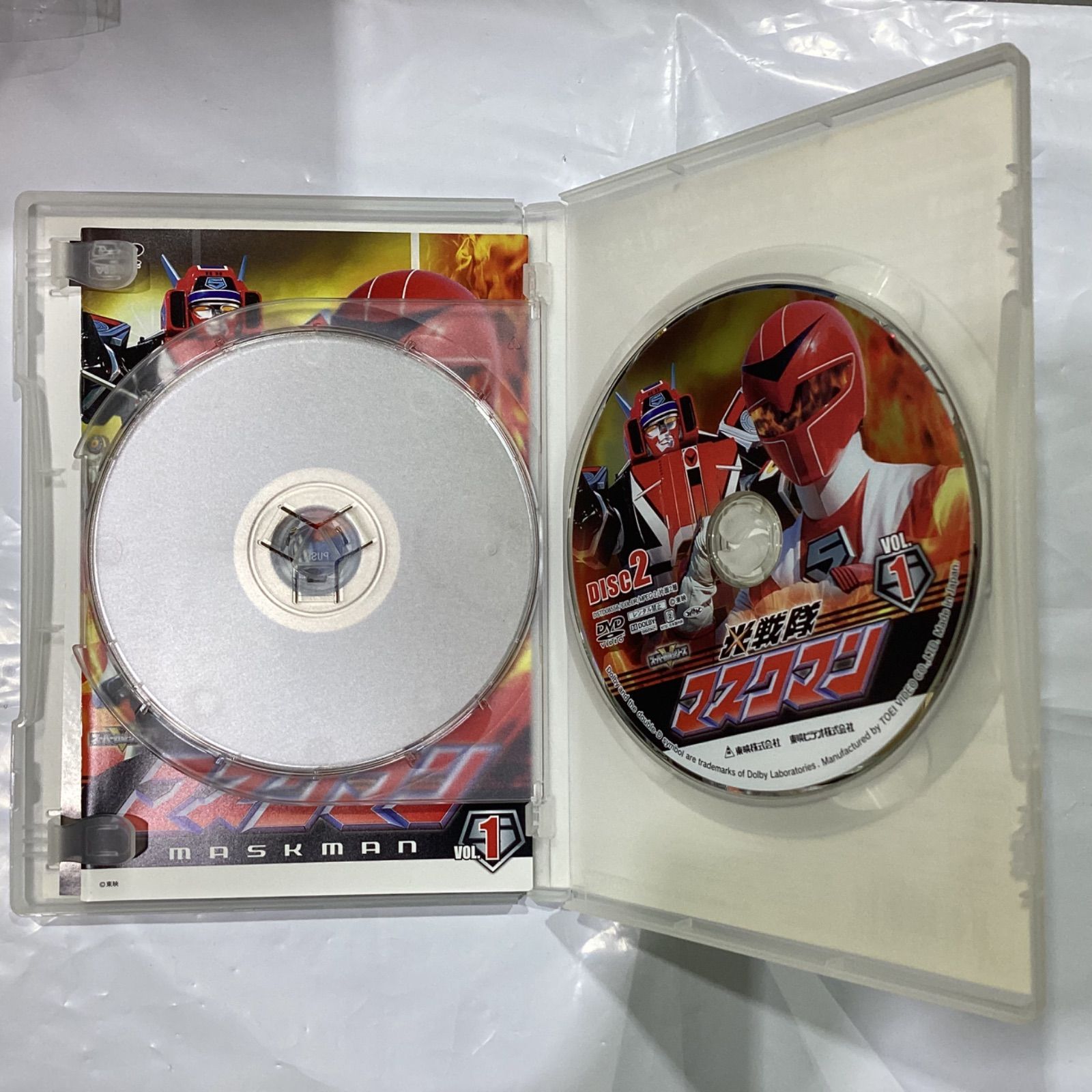 DVD　光戦隊マスクマン　VOL.１（２枚組） Amazon.co.jp: スーパー戦隊シリーズ 光戦隊マスクマン VOL.4