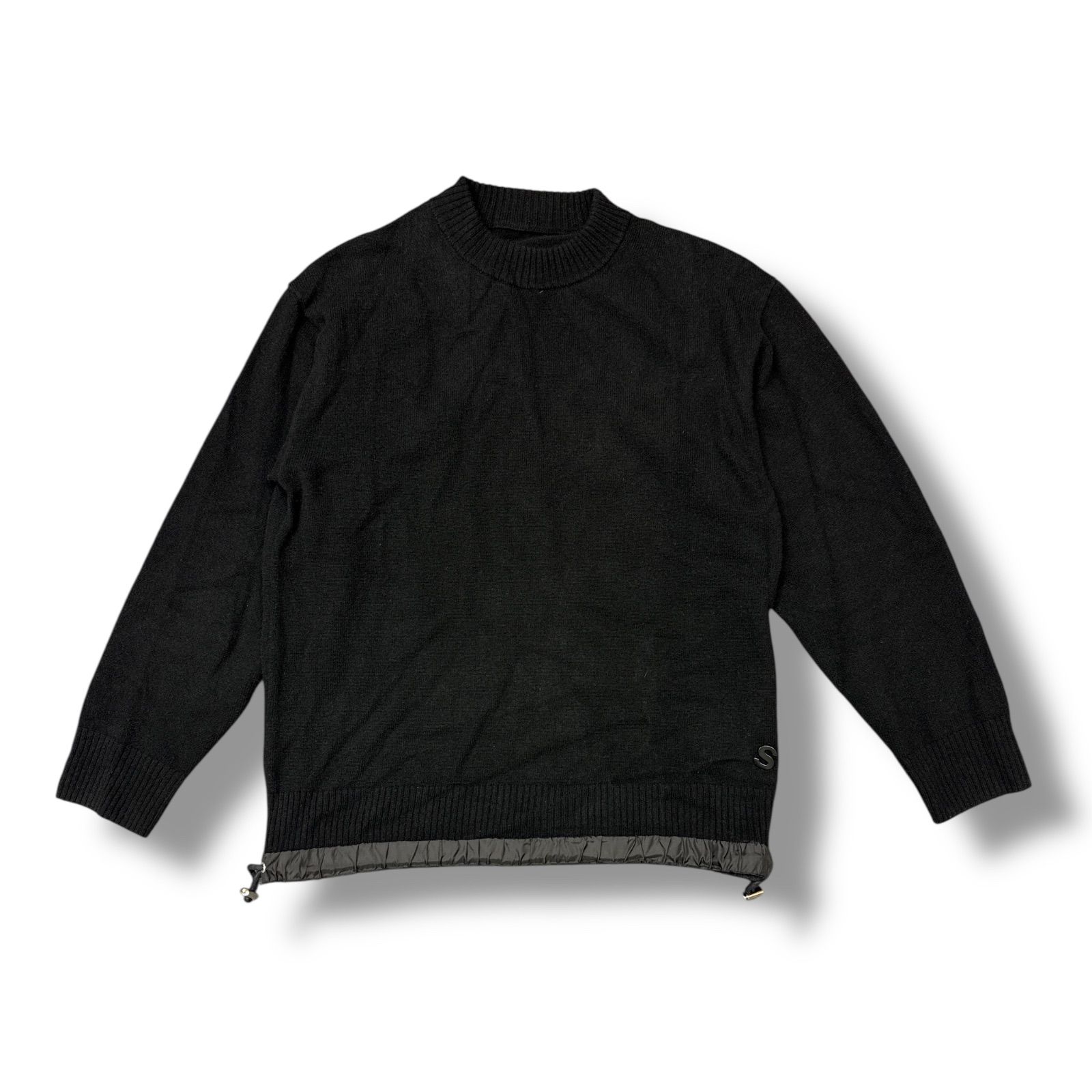 参考上代64900円 sacai s Wool Knit Pullover ウール クルーネック