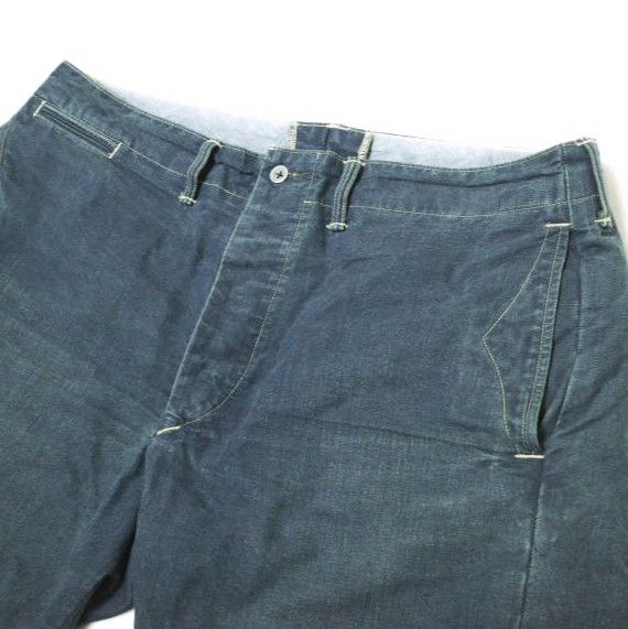 RRL ダブルアールエル INDIGO DYE OFFICERS CHINO SHORTS インディゴ 