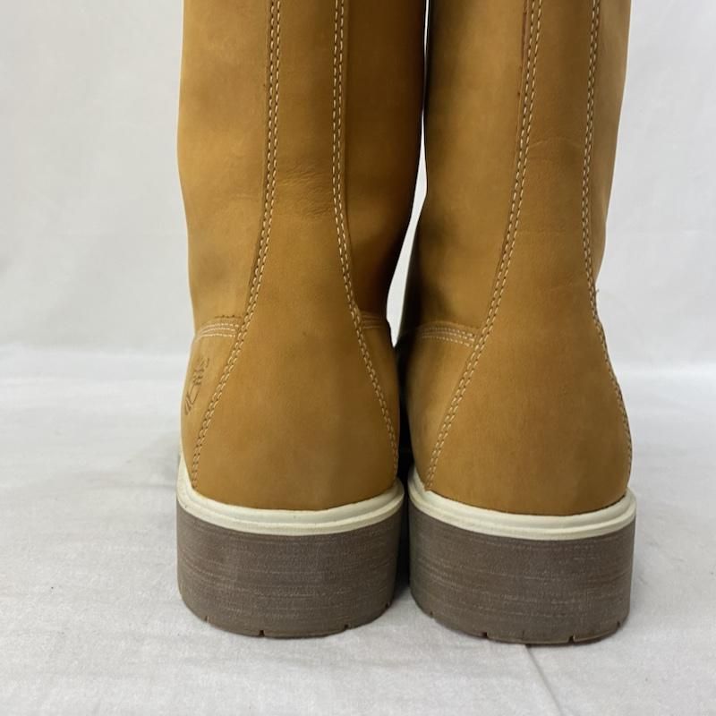 【美品】ティンバーランド　ロングブーツ　レースアップ 志木)【美品】Timberland/ティンバーランド ロングブーツ レースアップ