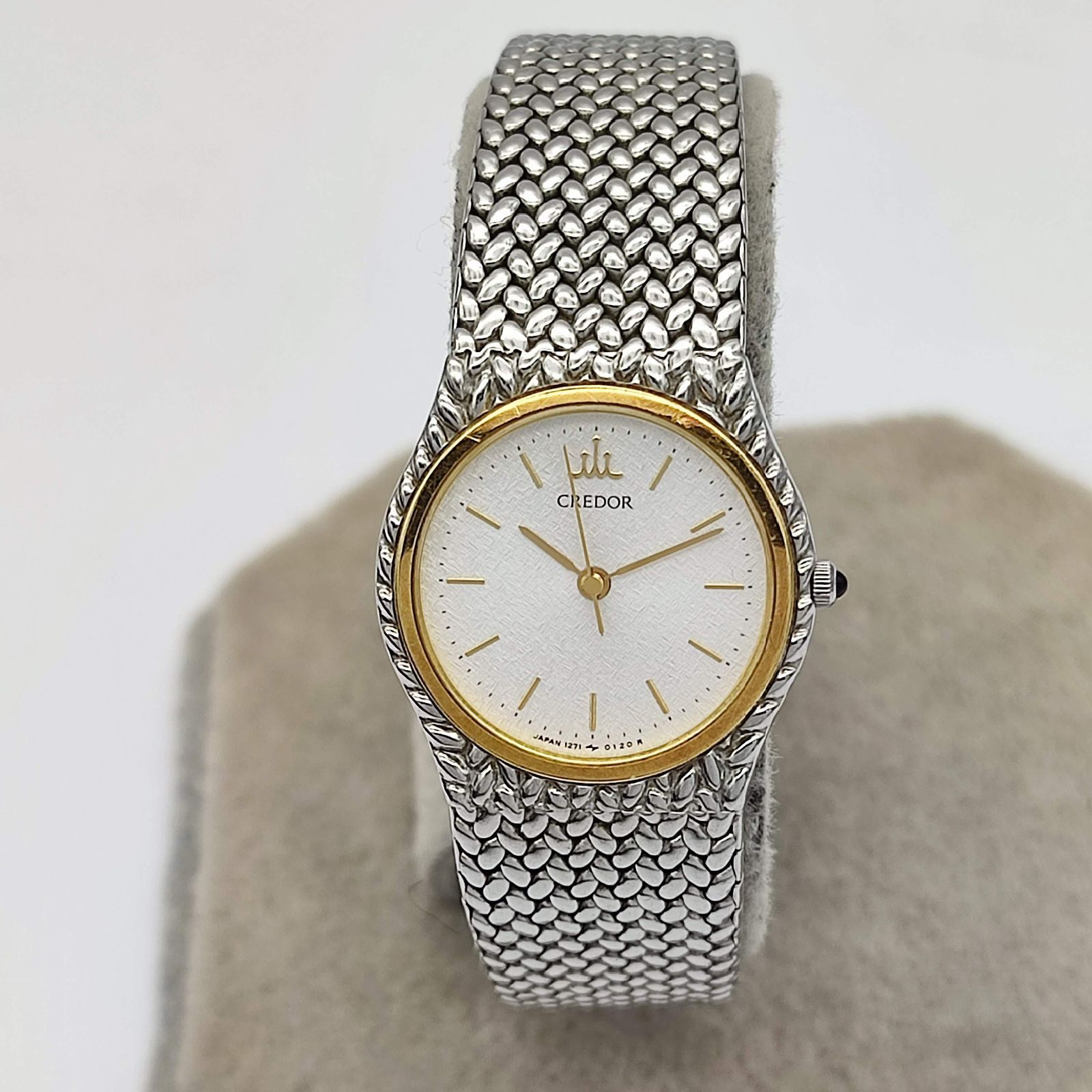 SEIKO CREDOR クレドール 18KT 1271-0060腕時計 動作品 Yahoo!オークション -「1271-0060」の落札相場・落札価格